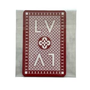 Louis Vuitton 2 Of Club Authentic Luxury Playing Card